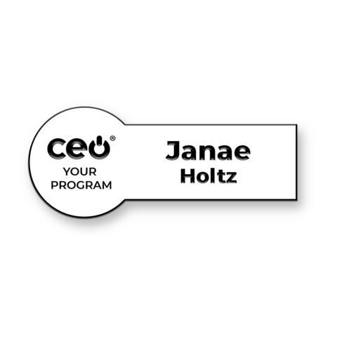 CEO Name Badge