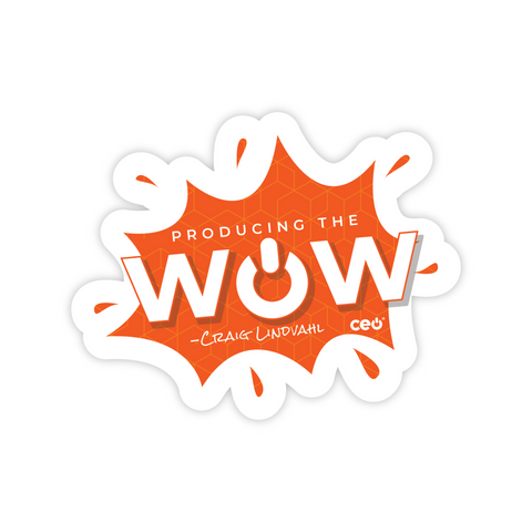 Producing the WOW Sticker