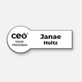CEO Name Badge