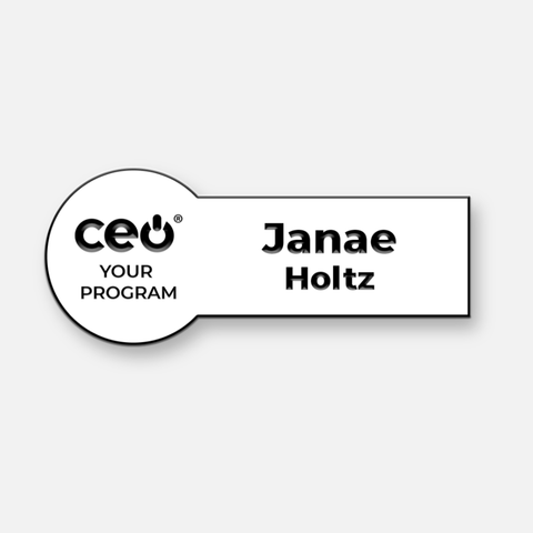 CEO Name Badge